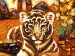 Panel “Tiger Cub and Kitten”