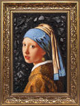 Portrait "Girl with a Pearl Earring" (Jannes Vermeer)