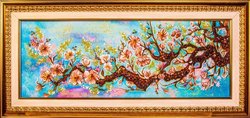 Three-dimensional painting “Sakura”