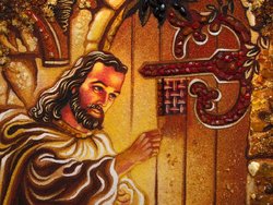 Icon “Jesus Christ Knocks on the Door”
