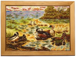 Painting “Wild ducks on the lake”