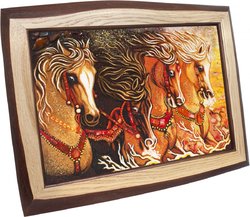 Panel “Fire Horses”