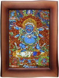 Panel “Guardian and defender of the teachings of Buddha - Mahakala”