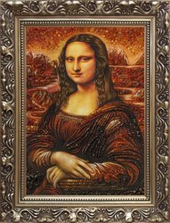 Panel "La Gioconda" (Mona Lisa, Leonardo da Vinci)