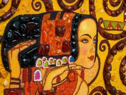 Panel “Waiting” (Gustav Klimt)