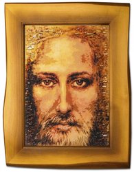 The face of Jesus Christ on the Shroud of Turin