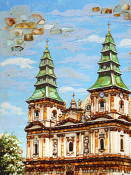 Panel “Church of the Immaculate Conception of the Blessed Virgin Mary” (Ternopil)