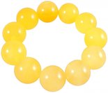 Bracelet made of large amber balls