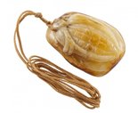 Pendant “Corn” on a waxed rope
