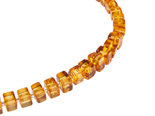 Amber bead necklace NP183-001