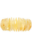 Bracelet made of light amber stones “Cleopatra”