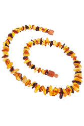 Children's amber choker beads