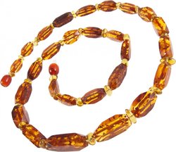 Amber beads "Samira"