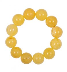 Bracelet made of amber balls