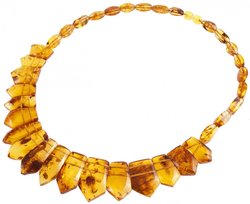 Amber beads "Elina"