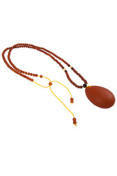 Amber bead necklace KTV31-001