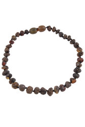 Children's beads made of dark amber