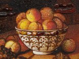 Panel “Grapes, peaches and melon” (Alexandre Francois Deporte)