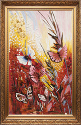 "Wildflowers and Butterflies"