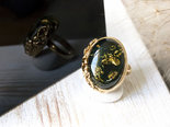 Серебряное кольцо с позолотой «Элира»