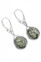Silver earrings "Miranda"
