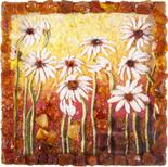 Souvenir magnet “Field daisies”