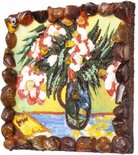 Souvenir magnet “Vase with flowers”