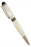 Pen decorated with amber SUV000110