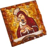 Souvenir magnet-amulet “Pochaev Icon of the Mother of God”