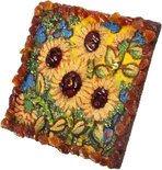 Souvenir magnet “Sunflowers” (Vincent van Gogh)