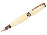 Amber ballpoint pen “Vine”
