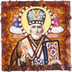Souvenir magnet-amulet “St. Nicholas the Wonderworker”