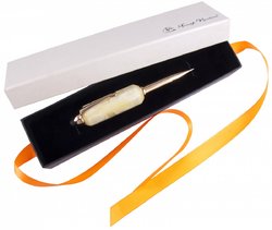 Pen decorated with amber Р-74