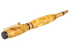 Pen decorated with amber Р-21