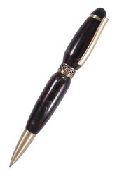 Pen decorated with amber SUV000110-1