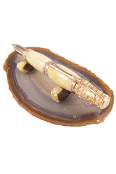 Pen decorated with amber SUV000258-003