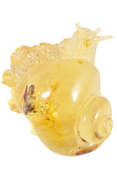 Amber souvenir figurine “Snail”