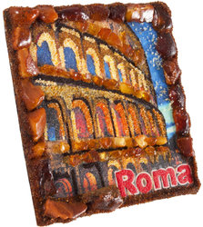 Souvenir magnet “Colosseum in Rome”