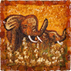 Souvenir magnet “Elephants”