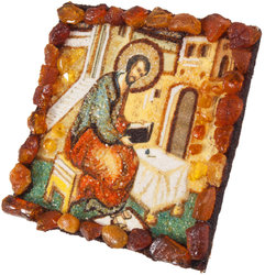 Souvenir magnet-amulet “Holy Apostle Luke”
