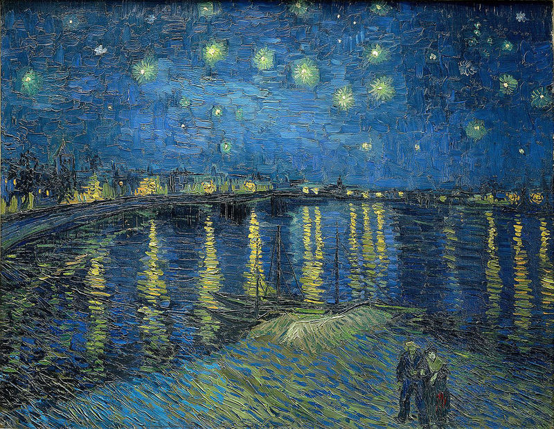 Ван Гог «Звездная ночь над Роной»