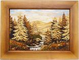 Landscape “Coniferous forest in the mountains”