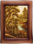Landscape “River in a pine forest”