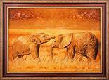 Панно «Слони»
