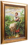 Panel “The Little Shepherdess” (Johan Baptist Hofner)
