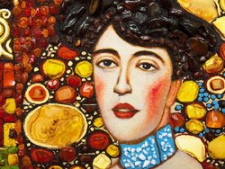 Painting “Portrait of Adele Bloch-Bauer I” (Gustav Klimt)