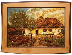 Landscape “Ukrainian Hut” (Ilya Repin)