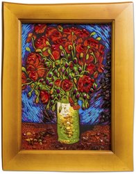 "Vase with Red Poppies" (Vincent Van Gogh)