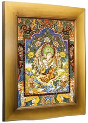 Panel “Goddess Saraswati”