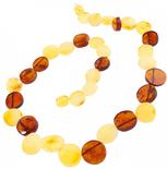 Beads “Amber coins”